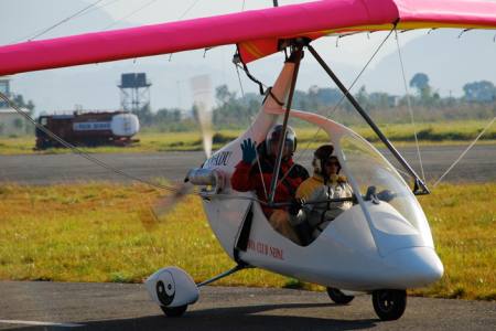 Ultra-light Flight in Pokhara