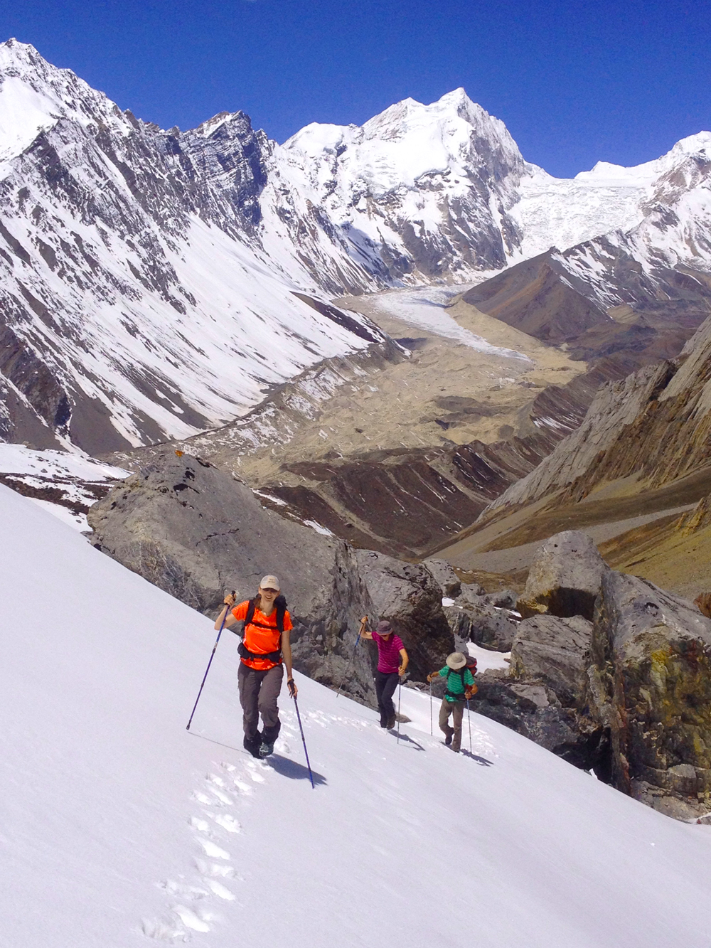 manaslu circuit trek photos