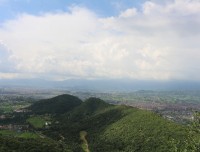 Amazing view  of Kathmandu valley from Ranikot hiking