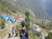 Chhomrong-Village-In-Annapurna-Base-Camp-Trek