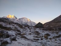 Sunrise at Everest region