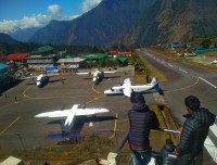 Tenjing Hilary Airport At Everest
