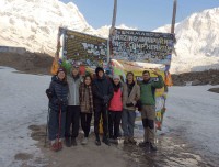 Trekkers-at-Annapurna-Base-Camp