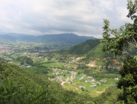 Bhaktapur from Ranikot hiking trail