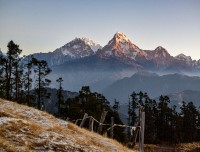 less crowded best view point trek in annapurna region