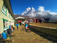 tea house to experience heavenly Mountain