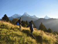 trekkers-enjoying-the-poonhill-walk