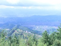 valley view from Ranikot hiking