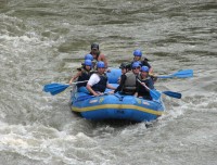 1 night 2 days rafting in  trishuli river