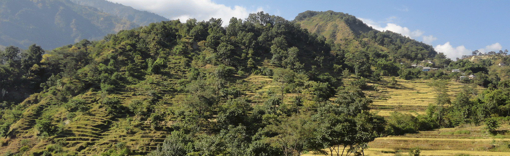 Bahundanda village in Annapurna Circuit Trek