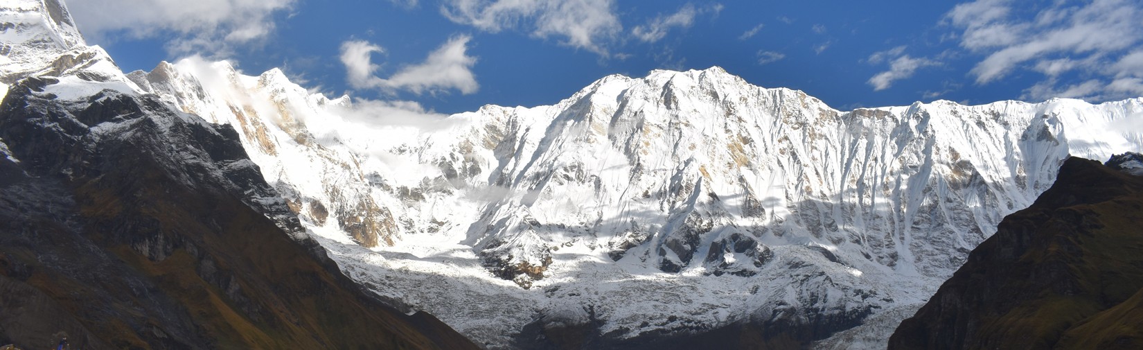 Majestic view of  Annapurna Himalaya Rang Annapurna Base camp Trek