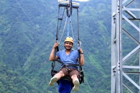 Zip Flying in Pokhara